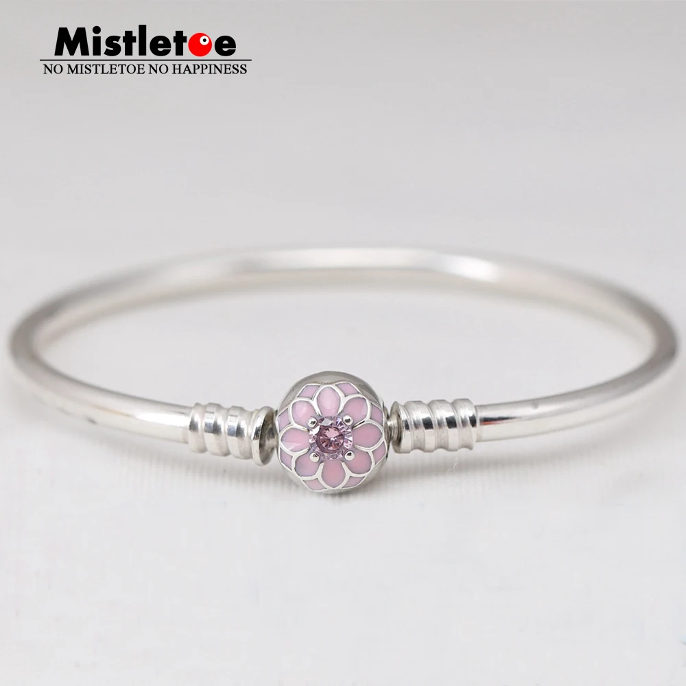 Authentic 925 Sterling Silver Blooming Dahlia Clip, Cream Enamel & Blush Pink Crystal Bangle Bracelet Fit European Jewelry
Authentic 925 Sterling Silver Blooming Dahlia Clip, Cream Enamel & Blush Pink Crystal Bangle Bracelet Fit European Jewelry