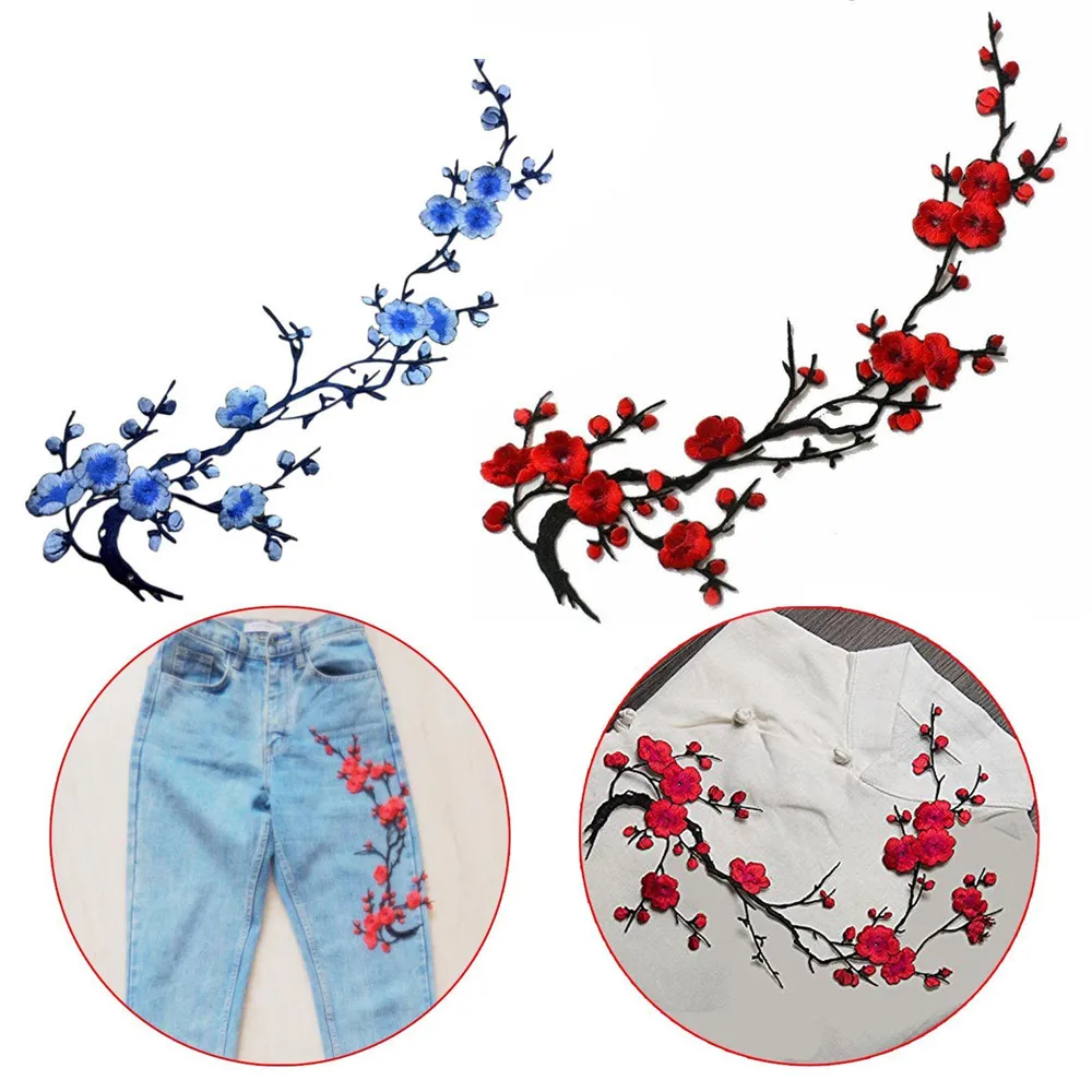 NEW Plum Blossom Flower Applique Clothing Embroidery Patch Fabric Sticker Iron On Sew On Patch Craft Sewing Repair Embroidered
NEW Plum Blossom Flower Applique Clothing Embroidery Patch Fabric Sticker Iron On Sew On Patch Craft Sewing Repair Embroidered
