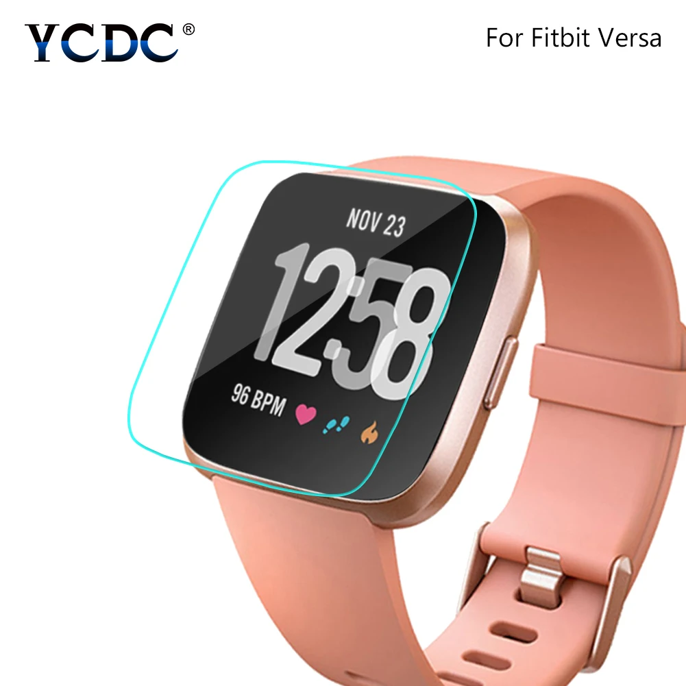 Explosion-proof Square Tempered Glass Screen Protector For Fitbit Versa Smart Watch Smartwatch Full Cover Screen Protective Film
Explosion-proof Square Tempered Glass Screen Protector For Fitbit Versa Smart Watch Smartwatch Full Cover Screen Protective Film