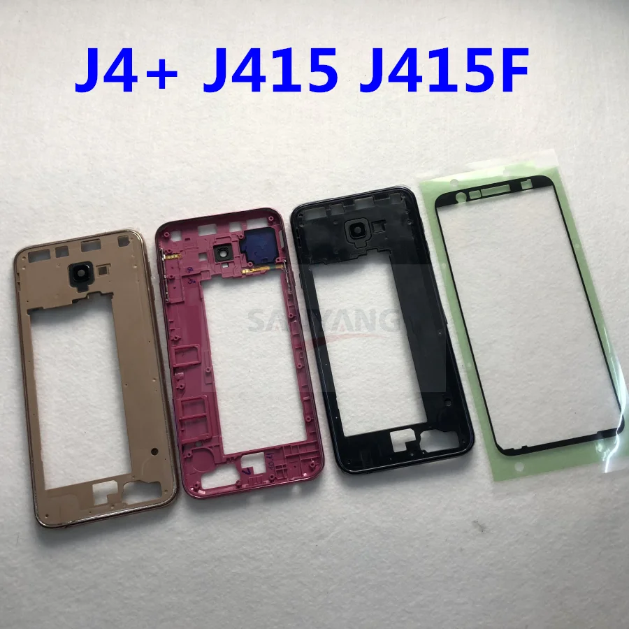 2018 Middle Frame Housing Bezel For Samsung Galaxy J4+ J4 plus J415 J415F SM-J415F SM-J415FD Middle Plate Side buttons Sticker
2018 Middle Frame Housing Bezel For Samsung Galaxy J4+ J4 plus J415 J415F SM-J415F SM-J415FD Middle Plate Side buttons Sticker