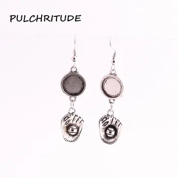 PULCHRITUDE Metal Alloy Antique Silver 6pairs(12pcs) Fit 12mm Cabochon Sports Charm Baseball Pendant Diy Jewelry MakingC1765
PULCHRITUDE Metal Alloy Antique Silver 6pairs(12pcs) Fit 12mm Cabochon Sports Charm Baseball Pendant Diy Jewelry MakingC1765