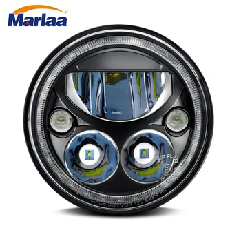 Marlaa 7" Motorcycle LED Projector Headlight Passing Lights For Touring Softail Trike FLD FLHTCUSE Street Glide
Marlaa 7" Motorcycle LED Projector Headlight Passing Lights For Touring Softail Trike FLD FLHTCUSE Street Glide