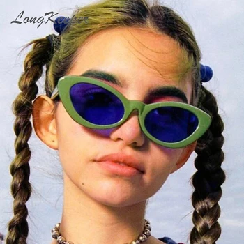 LongKeeper New Cat Eye Sunglasses Women Retro Double Colors Sun Glasses Ladies Vintage Oval Anti-glare Gafas
LongKeeper New Cat Eye Sunglasses Women Retro Double Colors Sun Glasses Ladies Vintage Oval Anti-glare Gafas