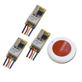 New Type DC3.7V 4.5V 5V 6V 7.4V 9V 12V Wireless Remote Control Switch Transmitter with Receiver for Smart Home 315/433mhz
New Type DC3.7V 4.5V 5V 6V 7.4V 9V 12V Wireless Remote Control Switch Transmitter with Receiver for Smart Home 315/433mhz