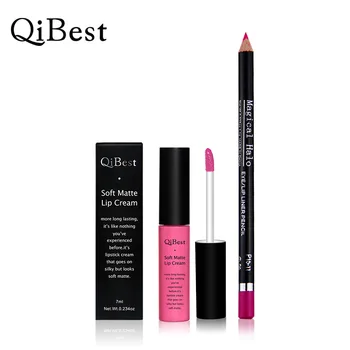 Qibest 16 colors moisure fadeless matte lip gloss & lip liner pencil set waterproof liquid lipstick lipgloss long lasting AE011
Qibest 16 colors moisure fadeless matte lip gloss & lip liner pencil set waterproof liquid lipstick lipgloss long lasting AE011