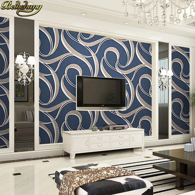 beibehang papel de parede 3d Striped curve Wallpaper For living room Bedroom wall papers home decor printer contact-paper roll
beibehang papel de parede 3d Striped curve Wallpaper For living room Bedroom wall papers home decor printer contact-paper roll