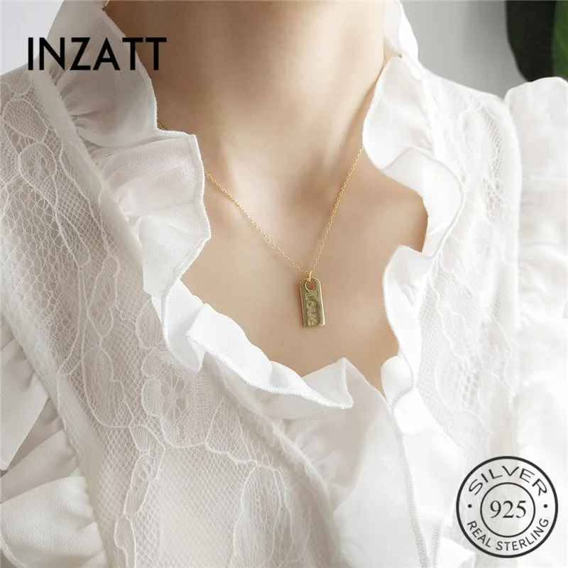 INZATT 2018 Real 925 Sterling Silver Square Letter Cute Pendant Necklace Fine Jewelry For Women Birthday Party Cute Accessories
INZATT 2018 Real 925 Sterling Silver Square Letter Cute Pendant Necklace Fine Jewelry For Women Birthday Party Cute Accessories