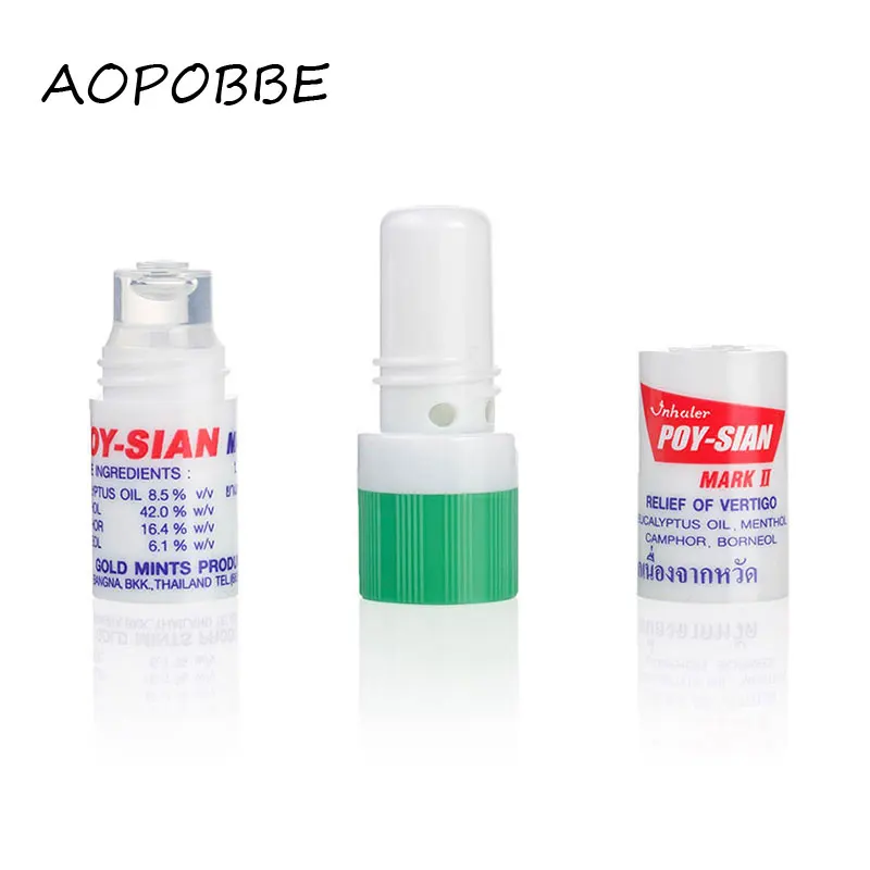 1Pc Thailand Herbal Nasal Nasal Inhaler Stick Mint Cylinder Essential Oil Nasal Inhaler Asthma Refreshing Aroma Oil Stick
1Pc Thailand Herbal Nasal Nasal Inhaler Stick Mint Cylinder Essential Oil Nasal Inhaler Asthma Refreshing Aroma Oil Stick