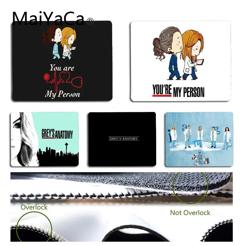 MaiYaCa You're My Greys Anatomy DIY Design Pattern Game mousepad Size for 18x22cm 25x29cm Small Mousepad
MaiYaCa You're My Greys Anatomy DIY Design Pattern Game mousepad Size for 18x22cm 25x29cm Small Mousepad