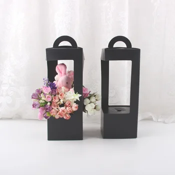 5pcs Handhold Flower Box PVC Waterproof Box flower packaging decor 33*11*11cm boxes with handhold hug bucket packaging bags
5pcs Handhold Flower Box PVC Waterproof Box flower packaging decor 33*11*11cm boxes with handhold hug bucket packaging bags