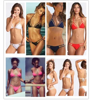 Hot Women Sexy Wire Free Black Swimsuit Ladies Hot Sale Bikinis Set Tanga Triangle Swimwear Girls New Bikini 2020
Hot Women Sexy Wire Free Black Swimsuit Ladies Hot Sale Bikinis Set Tanga Triangle Swimwear Girls New Bikini 2020