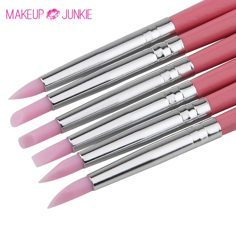 5 Pcs Pink Nail Art Pen Brushes Soft Silicone Carving Pen Craft Supplies Pottery Sculpture Carver Brush set Nail Tools
5 Pcs Pink Nail Art Pen Brushes Soft Silicone Carving Pen Craft Supplies Pottery Sculpture Carver Brush set Nail Tools