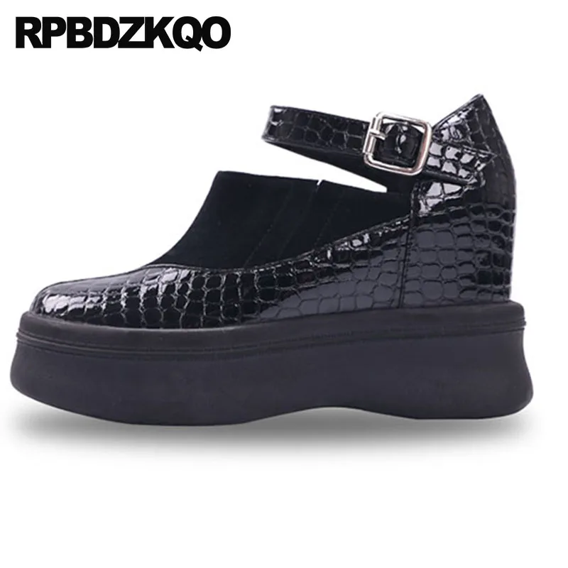 wedge women snakeskin pumps runway high heels size 4 34 red patent platform shoes snake 2018 ankle strap black hidden round toe
wedge women snakeskin pumps runway high heels size 4 34 red patent platform shoes snake 2018 ankle strap black hidden round toe
