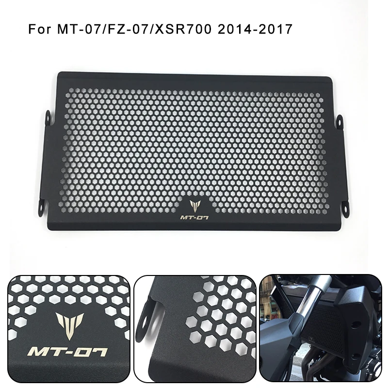 For Yamaha MT-07 MT07 MT 07 FZ-07 FZ07 FZ XSR700 2014 2015 2016 2017 Radiator Grille Guard Cover Protector 100% Brand New
For Yamaha MT-07 MT07 MT 07 FZ-07 FZ07 FZ XSR700 2014 2015 2016 2017 Radiator Grille Guard Cover Protector 100% Brand New