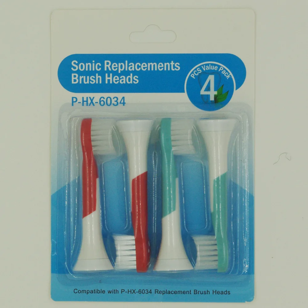 4 pcs Electric Tooth brush heads HX6034 For PHILIPS Diamond Hydro Clean Pro HX6930 HX6730 HX6530 HX9342 HX6311 HX6031 R710
4 pcs Electric Tooth brush heads HX6034 For PHILIPS Diamond Hydro Clean Pro HX6930 HX6730 HX6530 HX9342 HX6311 HX6031 R710
