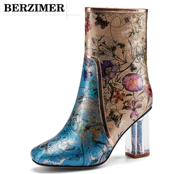 BERZIMER Fashion Ankle Boots For Women Winter Transparent Square Heels Casual Zipper Botas Mujer Shoes Woman Large Size 34-45
BERZIMER Fashion Ankle Boots For Women Winter Transparent Square Heels Casual Zipper Botas Mujer Shoes Woman Large Size 34-45