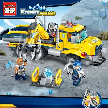 Enlighten City Educational Building Blocks Toys For Children Gifts Kyanite Squad Collecting Truck Stickers Compatible With Legoe
Enlighten City Educational Building Blocks Toys For Children Gifts Kyanite Squad Collecting Truck Stickers Compatible With Legoe