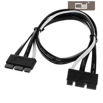 CY SFF-8639 PCI-E SATA 3.2 Express 18pin (7+7+4) Male to Express 18pin Male Data Raid Cable 50cm
CY SFF-8639 PCI-E SATA 3.2 Express 18pin (7+7+4) Male to Express 18pin Male Data Raid Cable 50cm