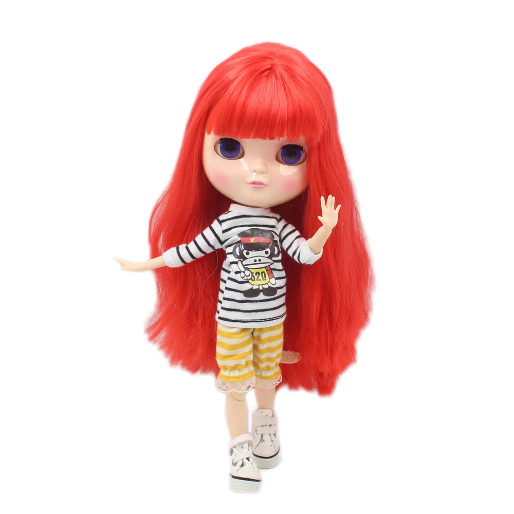 Кукла блайз ICY DBS, Серия № BL1061, красные волосы с макияжем, модель 1/6 BJD ob24, аниме девушка
Кукла блайз ICY DBS, Серия № BL1061, красные волосы с макияжем, модель 1/6 BJD ob24, аниме девушка