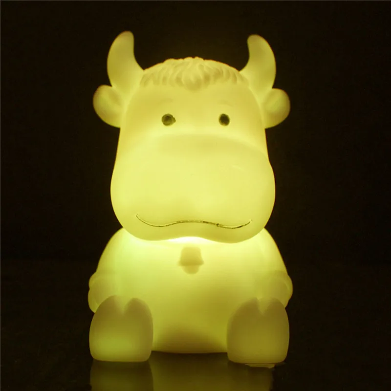 High quality and Brand new night lights colorful changing cow shape led night lamp for bedroom decoration baby gift cool lamp
High quality and Brand new night lights colorful changing cow shape led night lamp for bedroom decoration baby gift cool lamp