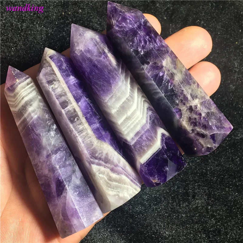 Amethyst quartz crystal wand point tower Natural dream amethyst Stone and crystal home decor Holiday gifts(7-8cm)
Amethyst quartz crystal wand point tower Natural dream amethyst Stone and crystal home decor Holiday gifts(7-8cm)
