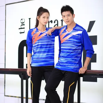 Adsmoney Parent-child tennis wear Breathable V-neck Badminton clothing suit, long-sleeved T-shirt + trousers training suit
Adsmoney Parent-child tennis wear Breathable V-neck Badminton clothing suit, long-sleeved T-shirt + trousers training suit