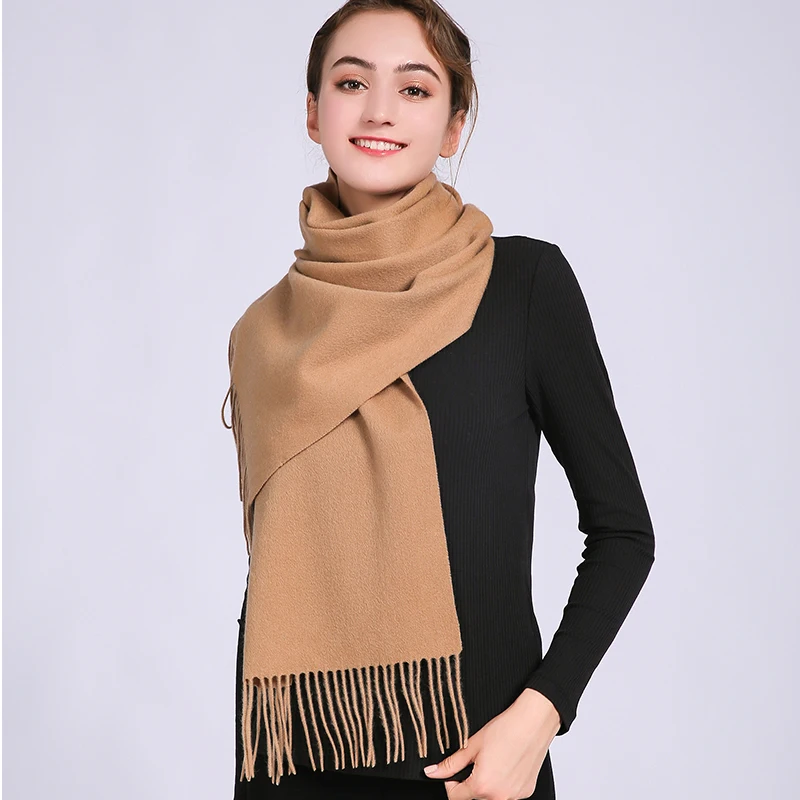 Winter Cashmere Wool Scarf For Women Tassel Thick Scarves Warm Shawls Wraps Pashmina Solid Camel Wool Scarf Women 170x30cm
Winter Cashmere Wool Scarf For Women Tassel Thick Scarves Warm Shawls Wraps Pashmina Solid Camel Wool Scarf Women 170x30cm