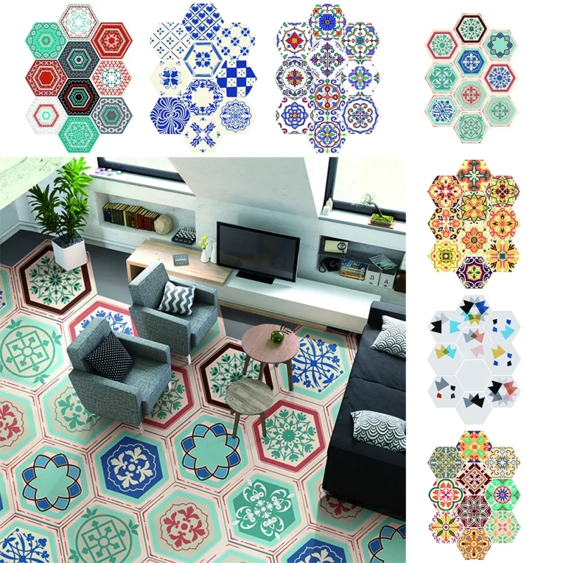 10PCS/lot Geometric Hexagonal 3D Tile Sticker Waterproof Backsplash Easy to Remove Non-slip Wall Stciker for Kitchen Bat New
10PCS/lot Geometric Hexagonal 3D Tile Sticker Waterproof Backsplash Easy to Remove Non-slip Wall Stciker for Kitchen Bat New