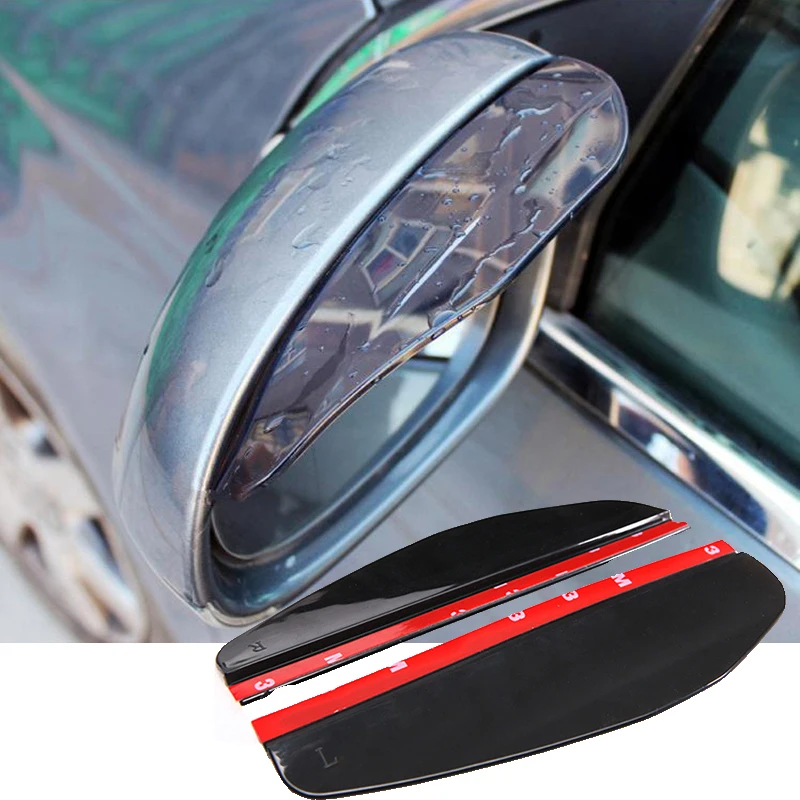 2Pcs/pair Universal Flexible PVC Car Rearview Mirror Rain Shade Rainproof Blades Car Back Mirror Eyebrow Rain Cover Accessories
2Pcs/pair Universal Flexible PVC Car Rearview Mirror Rain Shade Rainproof Blades Car Back Mirror Eyebrow Rain Cover Accessories