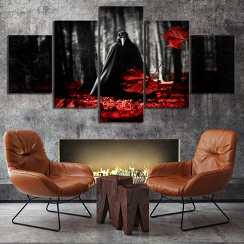 5 Piece HD Pictures Red of Beauty and Rage Abstract Art Landscape Poster Wall Art for Living Room Decor
5 Piece HD Pictures Red of Beauty and Rage Abstract Art Landscape Poster Wall Art for Living Room Decor