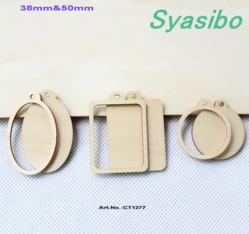 (5pcs each) 38mm &50mm Assorted Wooden Frame Pendants Oval Rectangle Round Shapes Wood Charm Laser Cut -CT1277
(5pcs each) 38mm &50mm Assorted Wooden Frame Pendants Oval Rectangle Round Shapes Wood Charm Laser Cut -CT1277