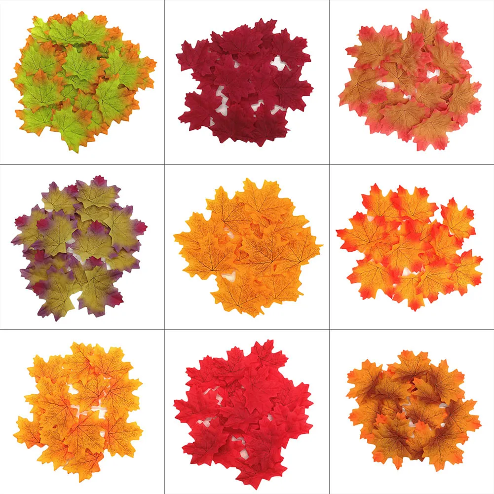 Newly Simulation Artificial Maple Leaves DIY Decoration Vivid for Home Wedding Party
Newly Simulation Artificial Maple Leaves DIY Decoration Vivid for Home Wedding Party