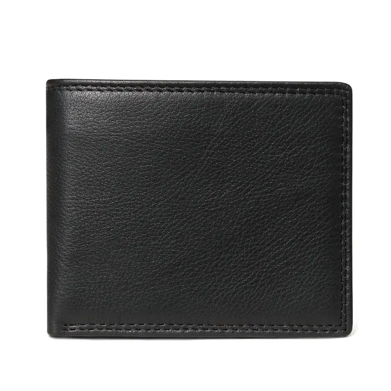 black embossed men wallet