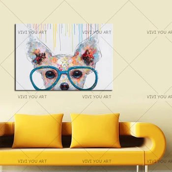 Best Gifts Handmade Wall Art Artwork for Kids Room Decor Modern Abstract Cartoon Animal Dog With Glass Oil Painting On Canvas
Best Gifts Handmade Wall Art Artwork for Kids Room Decor Modern Abstract Cartoon Animal Dog With Glass Oil Painting On Canvas