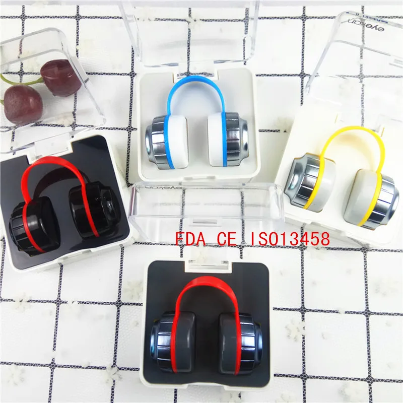 2018 new Contact lens case headset earphone model contact case lenses for eyes colored eye contacts glasses case L1708
2018 new Contact lens case headset earphone model contact case lenses for eyes colored eye contacts glasses case L1708