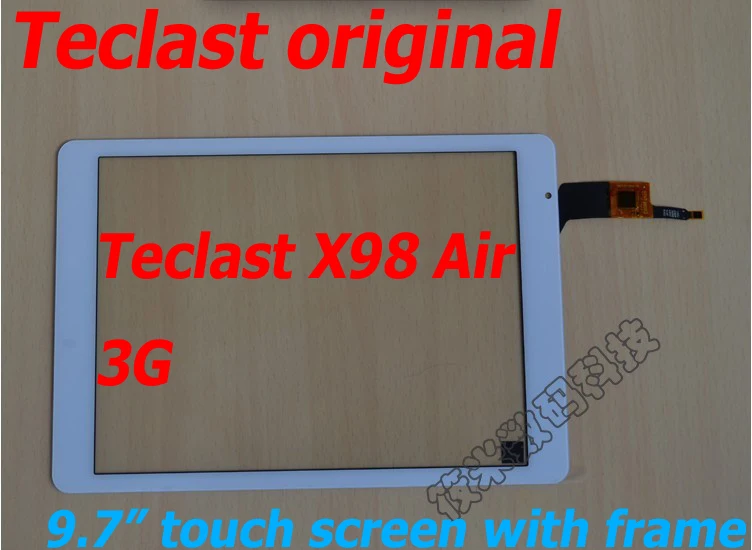 New Quality 9.7" Touch Screen for Teclast X98 Air 3G Touchscreen External Touch Panel Screen Digitizer Glass with Frame!
New Quality 9.7" Touch Screen for Teclast X98 Air 3G Touchscreen External Touch Panel Screen Digitizer Glass with Frame!