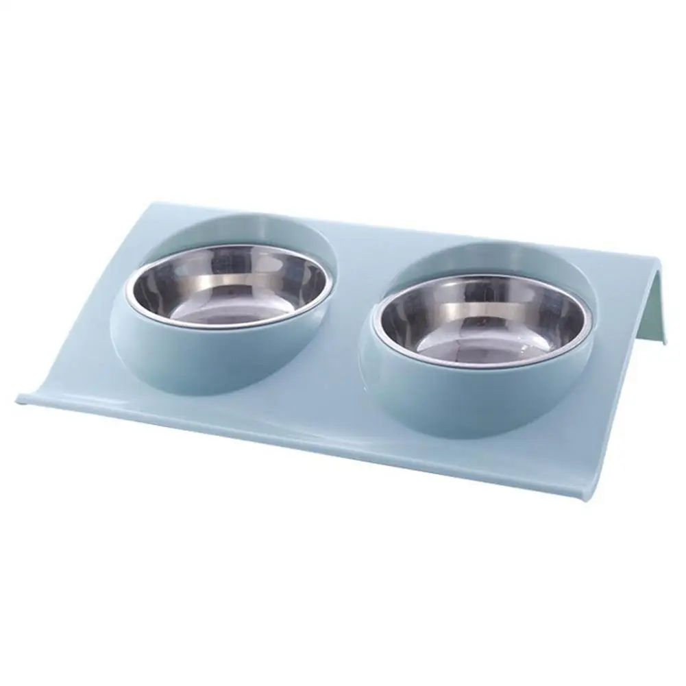 High Quality Stainless Steel Pet Dog Plastic Double Bowls Non-Spill Food Plate Dog Cat Food Basin Water Feeding Tool Pet Feeder
High Quality Stainless Steel Pet Dog Plastic Double Bowls Non-Spill Food Plate Dog Cat Food Basin Water Feeding Tool Pet Feeder