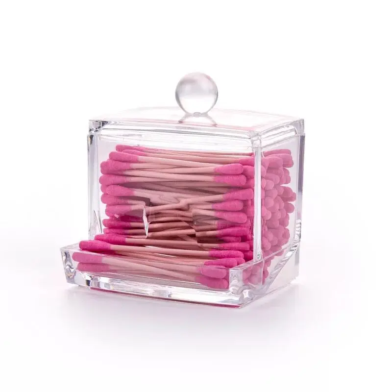 High Quality Clear Acrylic Storage Holder Box Cotton Swab Stick Box Cosmetic Makeup Organizer Case Ear Clean Tools Boxes
High Quality Clear Acrylic Storage Holder Box Cotton Swab Stick Box Cosmetic Makeup Organizer Case Ear Clean Tools Boxes