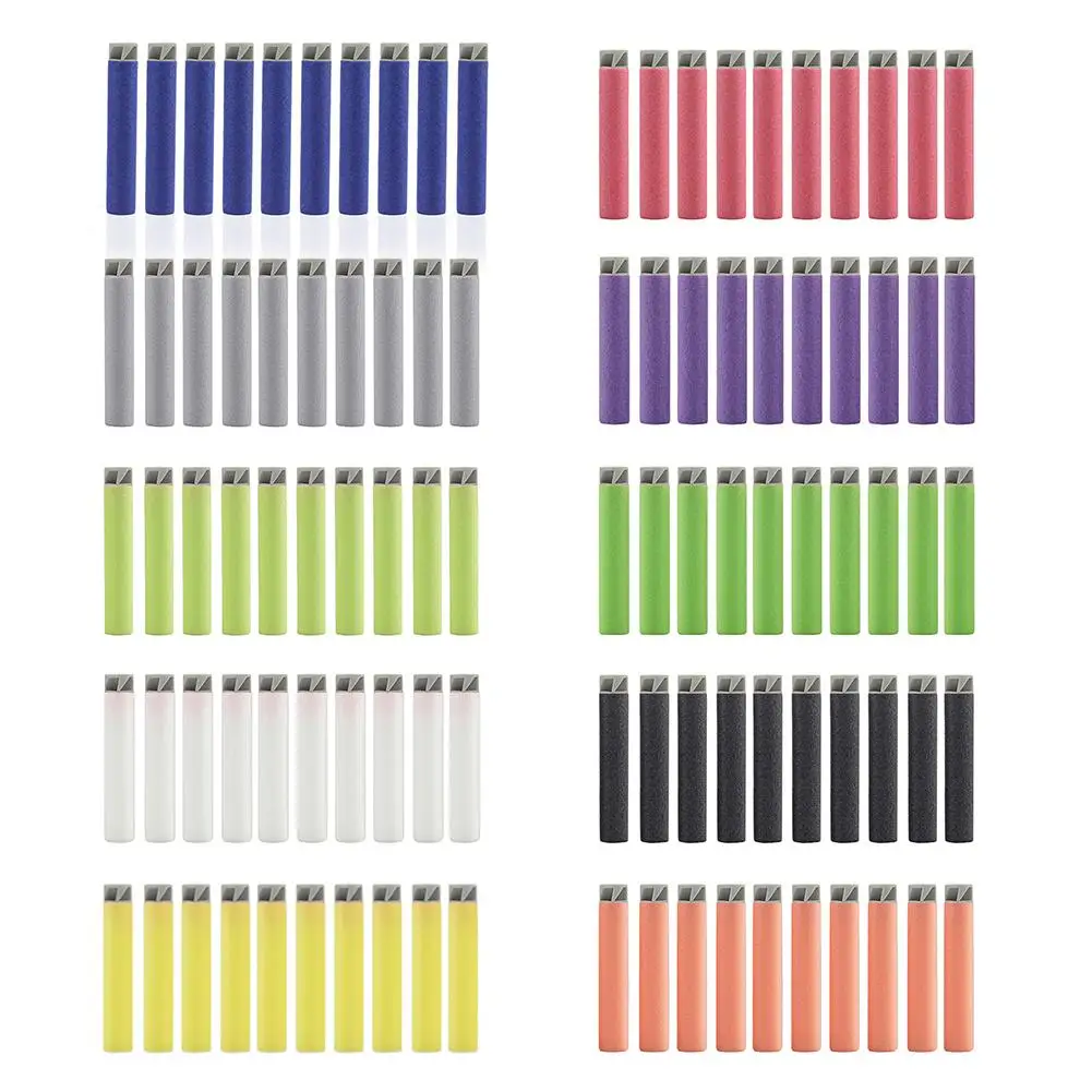 100 PCS Soft Toy Gun Bullets Round Head Air Hole Foam Darts Bullet 7.2cm For N-strike Elite Series Blasters
100 PCS Soft Toy Gun Bullets Round Head Air Hole Foam Darts Bullet 7.2cm For N-strike Elite Series Blasters