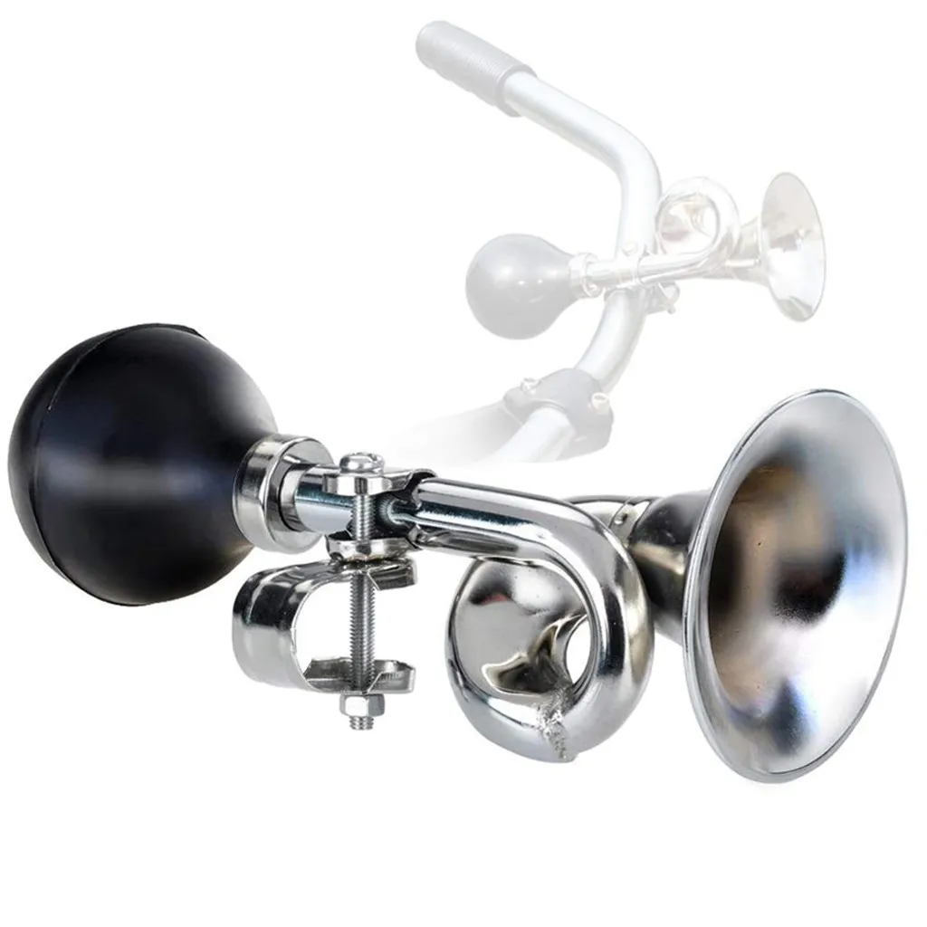 High Quality Bicycle Bike Cycling Retro Metal Air Horn Hooter Bell Bugle Trumpet Honking Bulb Bicycle Accessories #0624
High Quality Bicycle Bike Cycling Retro Metal Air Horn Hooter Bell Bugle Trumpet Honking Bulb Bicycle Accessories #0624