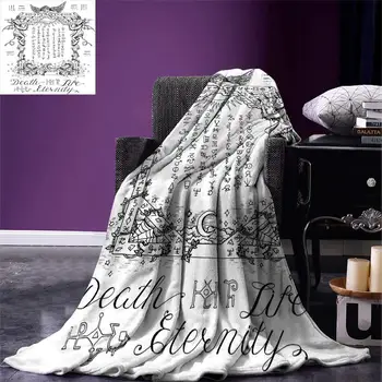 Occult Blanket Gothic Medieval Magic and Spell Symbols Eternal Life Ritual Chart Themed Artwork Warm Blankets for Beds
Occult Blanket Gothic Medieval Magic and Spell Symbols Eternal Life Ritual Chart Themed Artwork Warm Blankets for Beds