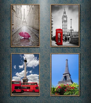 London Paris Tower Ben Landscape Decorative Paintings Wall Art Picture Canvas Painting for Living Room No Framed
London Paris Tower Ben Landscape Decorative Paintings Wall Art Picture Canvas Painting for Living Room No Framed