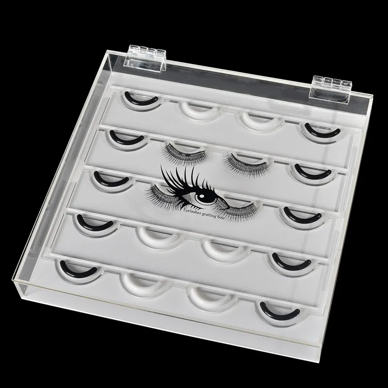 20 cs Lashes Display Stand Organizer Box False Eyelashes Glue Pallet Eyelash Extension Makeup Tool Eyelash Storage Box
20 cs Lashes Display Stand Organizer Box False Eyelashes Glue Pallet Eyelash Extension Makeup Tool Eyelash Storage Box