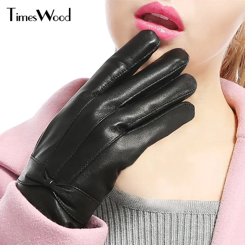 Fashion Fleece Lined Gloves Genuine Sheepskin Women's Real Sheep Leather Warm Winter Ladies Elegant Glove For Women One Size
Fashion Fleece Lined Gloves Genuine Sheepskin Women's Real Sheep Leather Warm Winter Ladies Elegant Glove For Women One Size