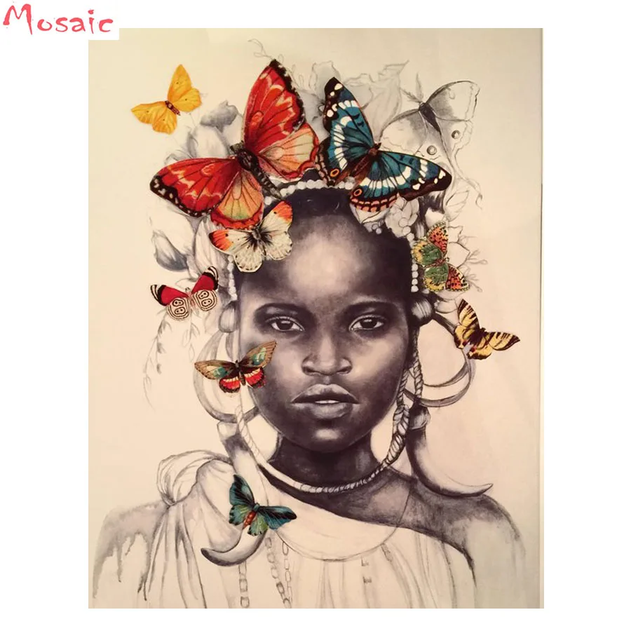african girl with butterflies Diamond painting Cross Stitch,girl Diamond Embroidery,diy 5d full square Rhinestone painting,decor
african girl with butterflies Diamond painting Cross Stitch,girl Diamond Embroidery,diy 5d full square Rhinestone painting,decor