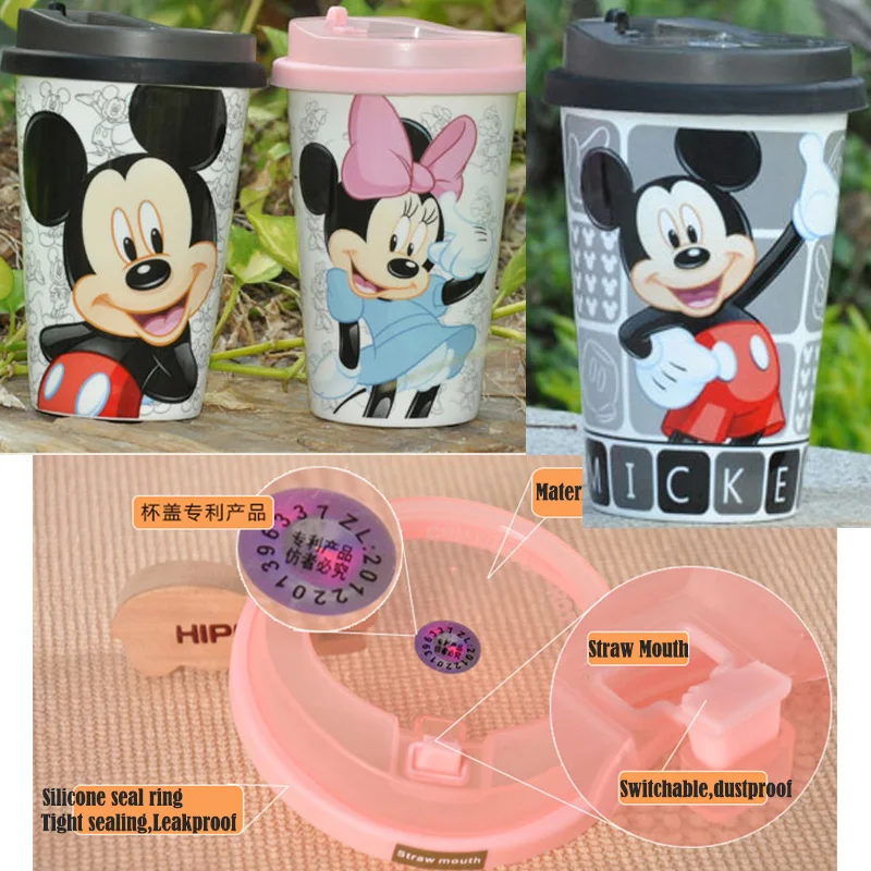 450ML Big Capacity Fashion Mickey Minnie Mouse Ceramic Mugs Cup with straw mouth Creative Milk Coffee Mug Cartoon
450ML Big Capacity Fashion Mickey Minnie Mouse Ceramic Mugs Cup with straw mouth Creative Milk Coffee Mug Cartoon