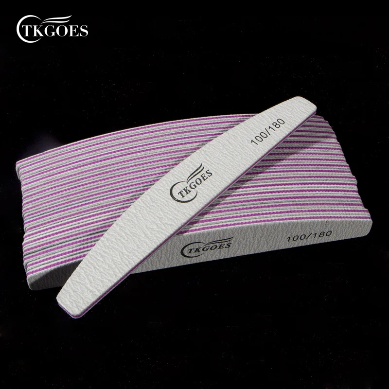 TKGOES 10 x Grey Nail Files Sanding Emery Board 100/180 Grit C-Curve Banana for Nail Art Tips Manicure Pedicure Nail Tools
TKGOES 10 x Grey Nail Files Sanding Emery Board 100/180 Grit C-Curve Banana for Nail Art Tips Manicure Pedicure Nail Tools