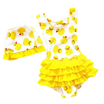 1-8 Years Old Kids Swimsuit For Girls Lovely Yellow Duck Bathing Suit Children Swimsuit Princess One Piece Swimwear Swimming Cap
1-8 Years Old Kids Swimsuit For Girls Lovely Yellow Duck Bathing Suit Children Swimsuit Princess One Piece Swimwear Swimming Cap