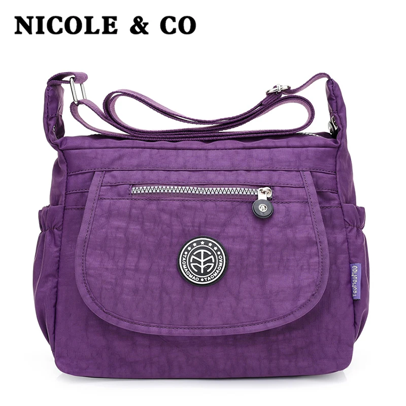 NICOLE & CO 2019new style bagWaterproof nylon bag new single-shoulder bag single-shoulder slant bag cloth ba
NICOLE & CO 2019new style bagWaterproof nylon bag new single-shoulder bag single-shoulder slant bag cloth ba