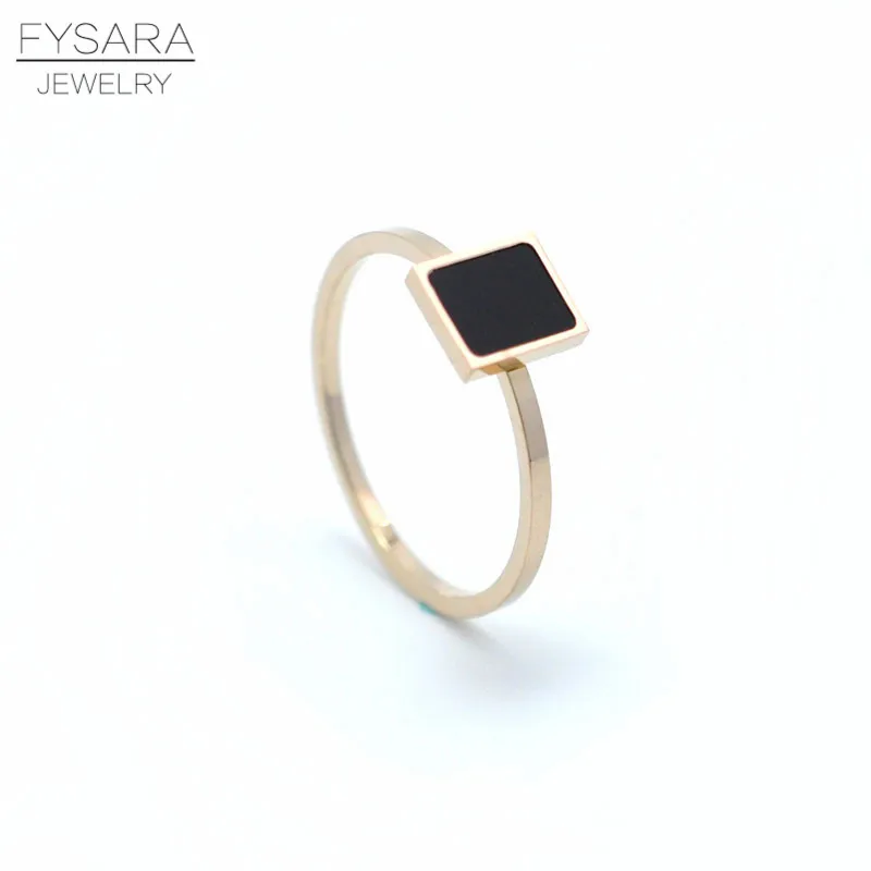 FYSARA Brand Cute Square Black Enamel Ring Imitation Ceramic Jewelry for Men Women Wedding Accessories Finger Tail Ring
FYSARA Brand Cute Square Black Enamel Ring Imitation Ceramic Jewelry for Men Women Wedding Accessories Finger Tail Ring
